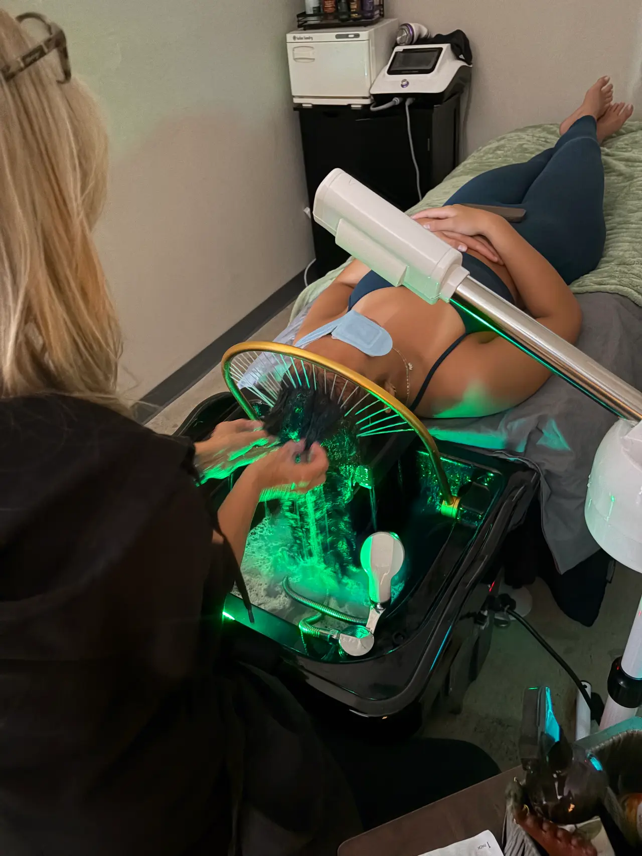 Japanese Head Spa scalp ritual at Citrus & Sage Wellness Retreat in Redlands, CA