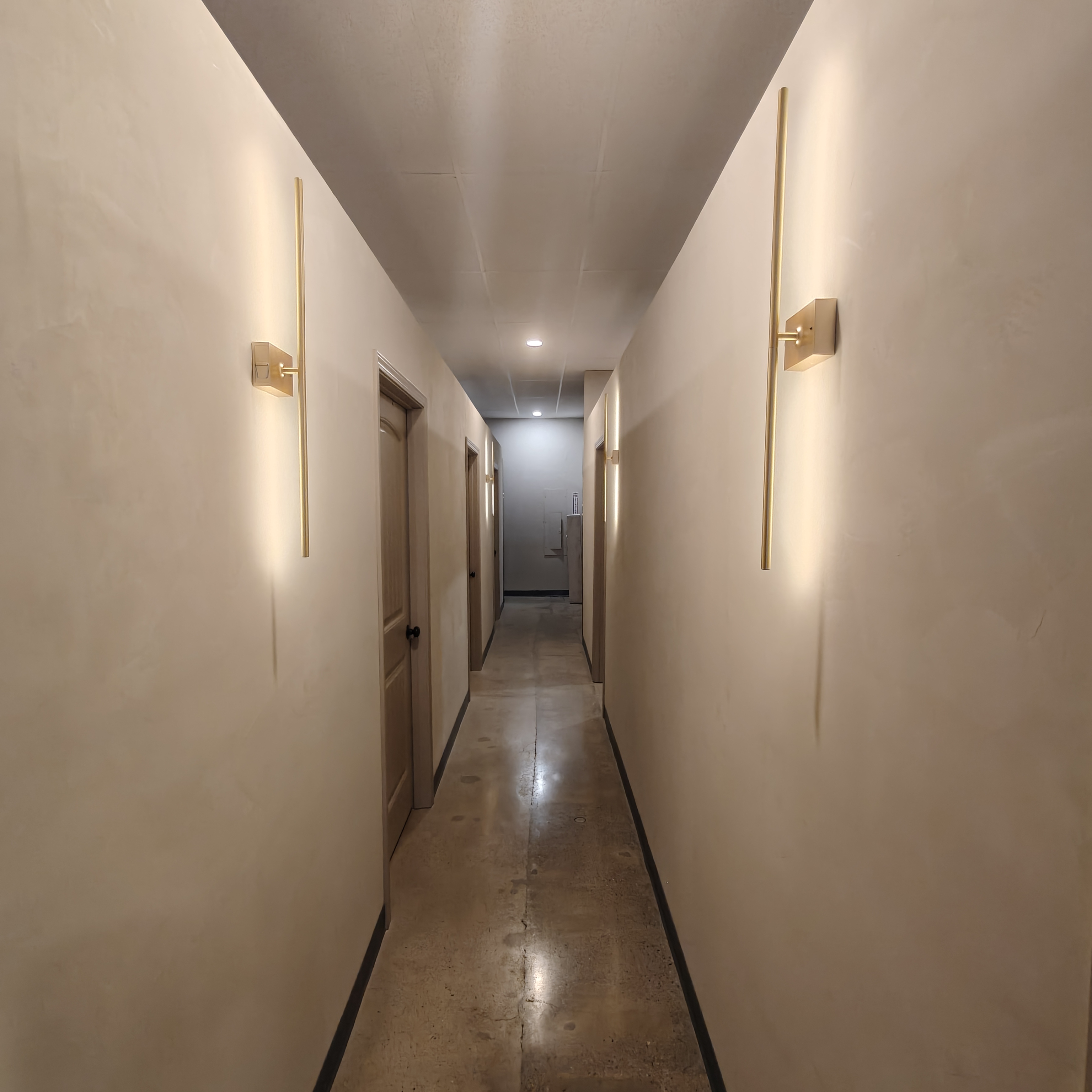 Interior hallway at Citrus & Sage Wellness Retreat